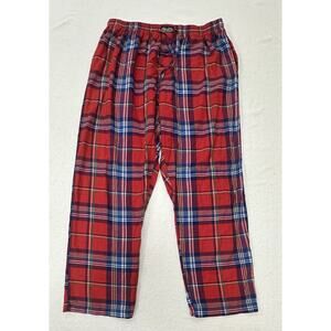 Polo Ralph Lauren Red/Green Tartan Pajama Pants Men’s XLarge 30in Inseam